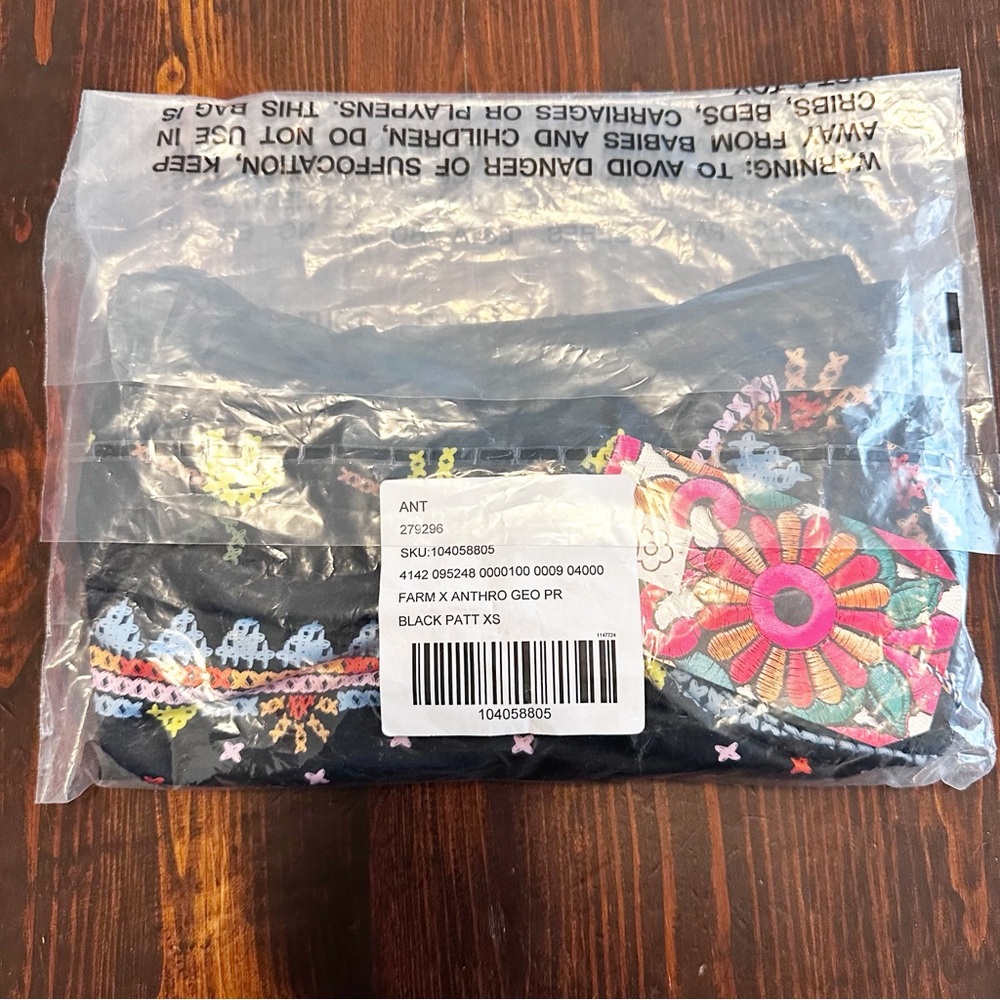 Farm Rio x Anthropologie Geo Printed One-Piece Swimsuit - Picture 4 of 5